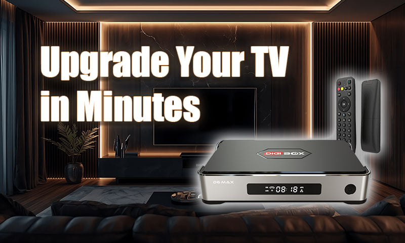 Upgrade Your Old TV with the DIGIBox D6 MAX (No Need to Replace Your TV)